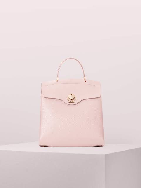 Kate Spade Romy backpack in tutu pink can be used as handbag shoulder bag crossbody the backpack straps can be removed Women s Fashion Bags Wallets Backpacks on Carousell
