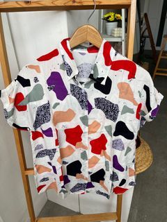 Kemeja rayon motif / printed shirt