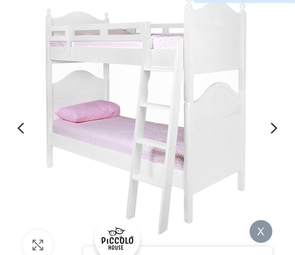 Kids bunk bed / super single / super single separate beds, Furniture