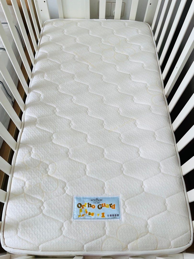 Baby Cot Mattress King Koil OrthoGuard Spring Mattress Babies