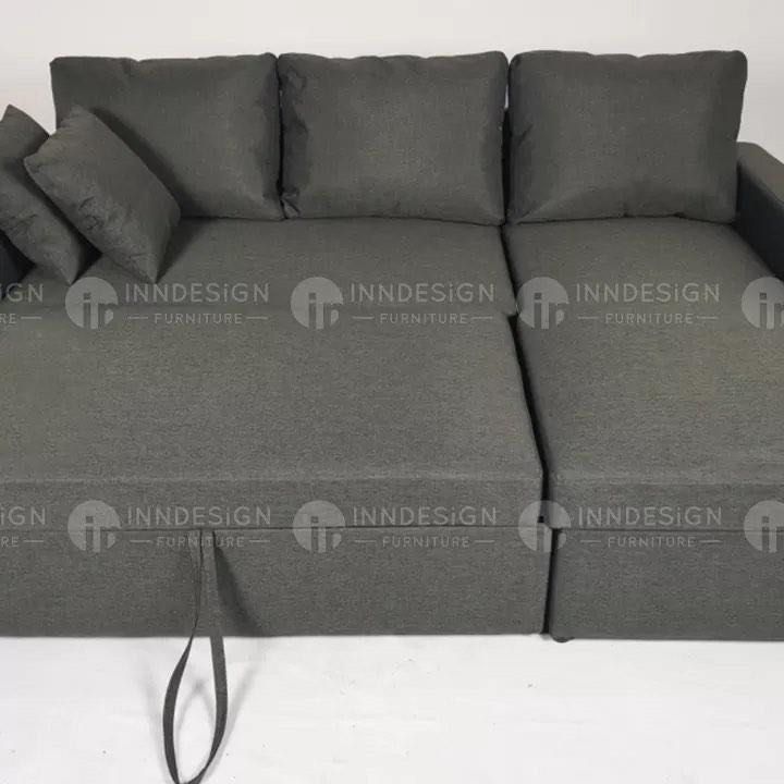 L Shape Sofa fabric free delivery, Furniture & Home Living, Furniture