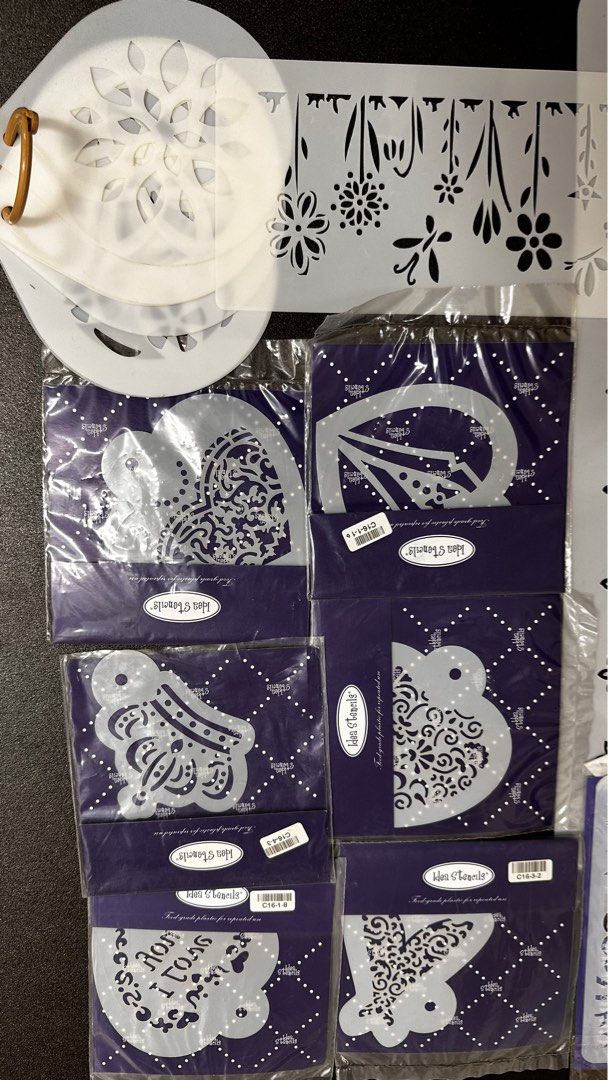 Lace Cakes Fondant Stencils Templat Cake decoration, Furniture & Home