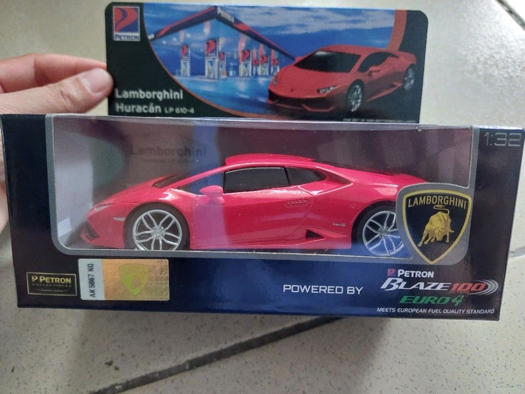 Lamborghini Huracan Toy Car (Petron), Hobbies & Toys, Toys & Games on