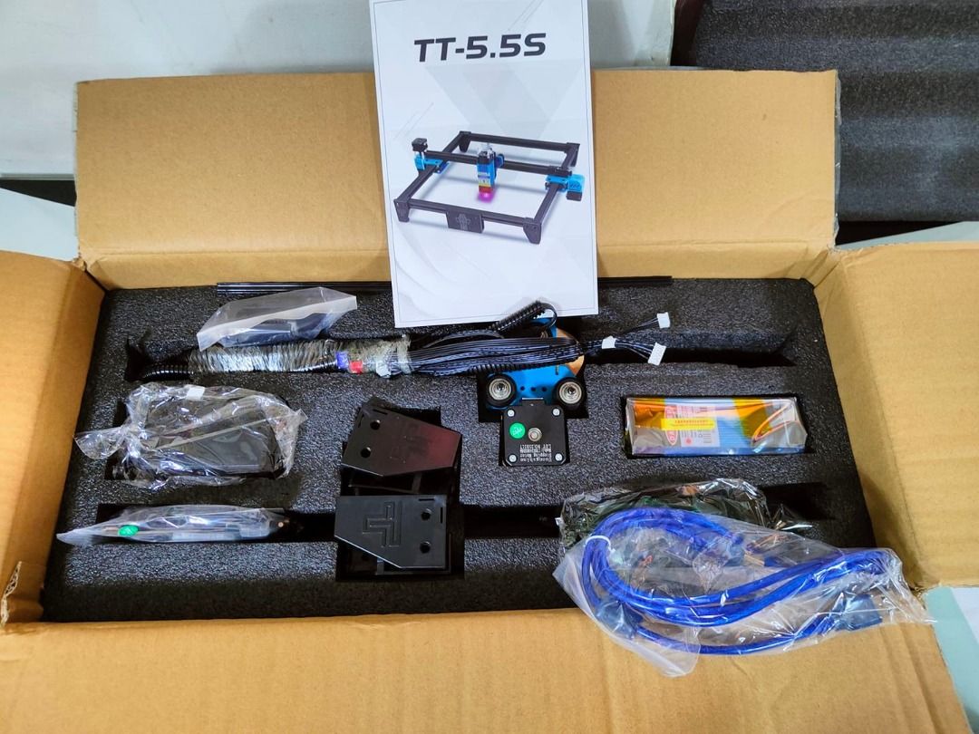 Laser Engraving Machine (Category: Printers, Scanners & Copiers) located in Pasig City. Submitted by 09942015781 (Listing ID 1208158566, Image 3). Description: 🌏 We Can Deliver Nationwide 👉 AP Cargo, LBC & Lalamove etc. Price: 27,825 Specifications: Laser power: 5.5W Laser: LD+FAC+C-LEN MCU:Atmega328P 8 Bit" Engraving Size: 300*300mm Package Size: 530*250*200mm Package Weight: 5.5kg .