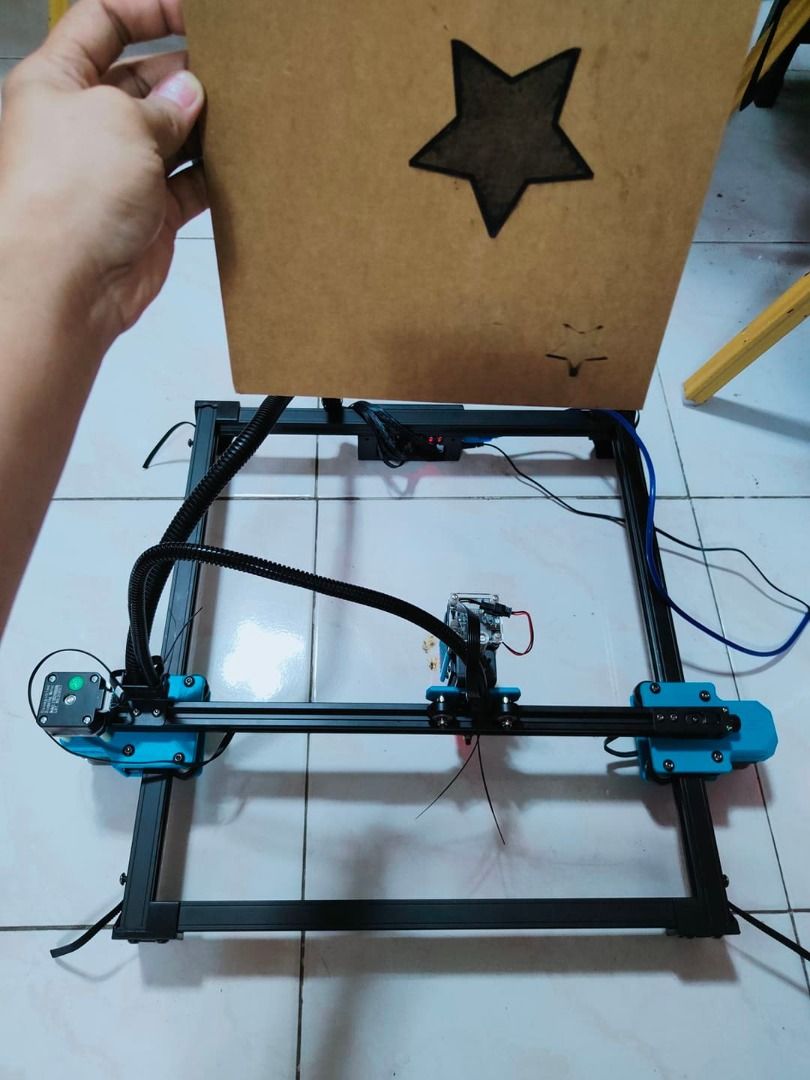 Laser Engraving Machine (Category: Printers, Scanners & Copiers) located in Pasig City. Submitted by 09942015781 (Listing ID 1208158566, Image 2). Description: 🌏 We Can Deliver Nationwide 👉 AP Cargo, LBC & Lalamove etc. Price: 27,825 Specifications: Laser power: 5.5W Laser: LD+FAC+C-LEN MCU:Atmega328P 8 Bit" Engraving Size: 300*300mm Package Size: 530*250*200mm Package Weight: 5.5kg .
