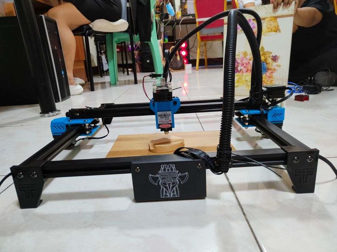 Laser Engraving Machine (Category: Printers, Scanners & Copiers) located in Pasig City. Submitted by 09942015781 (Listing ID 1208158566, Image 1). Description: 🌏 We Can Deliver Nationwide 👉 AP Cargo, LBC & Lalamove etc. Price: 27,825 Specifications: Laser power: 5.5W Laser: LD+FAC+C-LEN MCU:Atmega328P 8 Bit" Engraving Size: 300*300mm Package Size: 530*250*200mm Package Weight: 5.5kg .