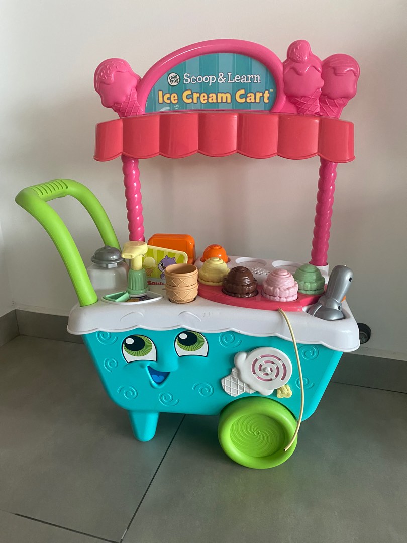Leapfrog ice cream cart, Hobbies & Toys, Toys & Games on Carousell