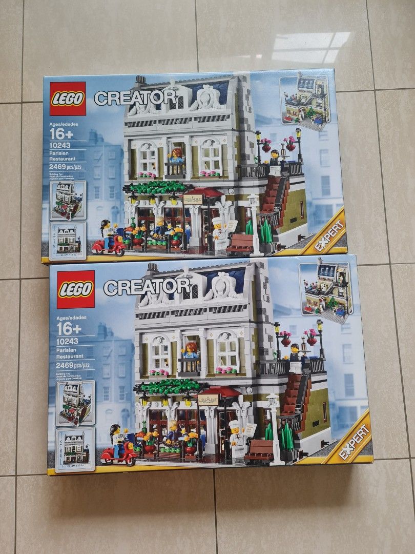 Lego 10243 Parisian Restaurant, Hobbies Toys, Toys Games on