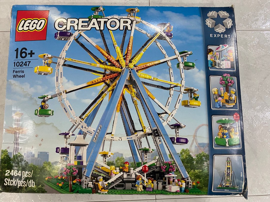 Lego ferris sales wheel set