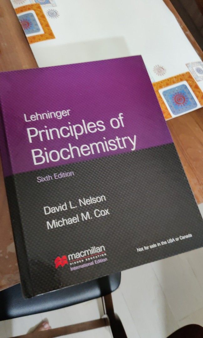 Lehninger Principles of Biochemistry, Hobbies & Toys, Books & Magazines ...