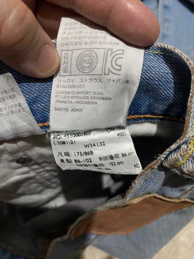 Levis 504 Men’s Jeans, Men's Fashion, Bottoms, Jeans on Carousell
