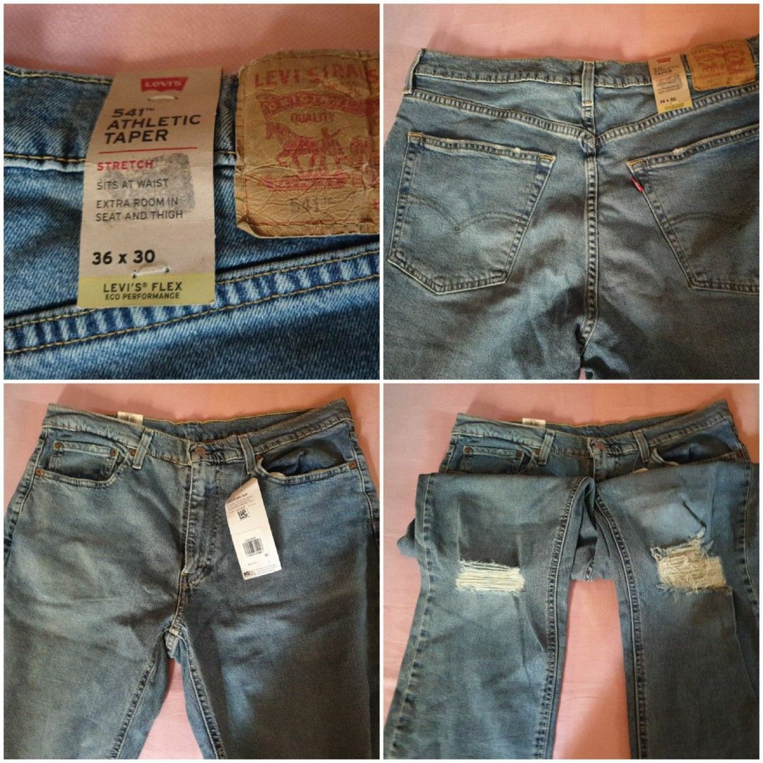 LEVI'S 541 Athletic Taper Men's Jeans, Men's Fashion, Bottoms, Jeans on  Carousell