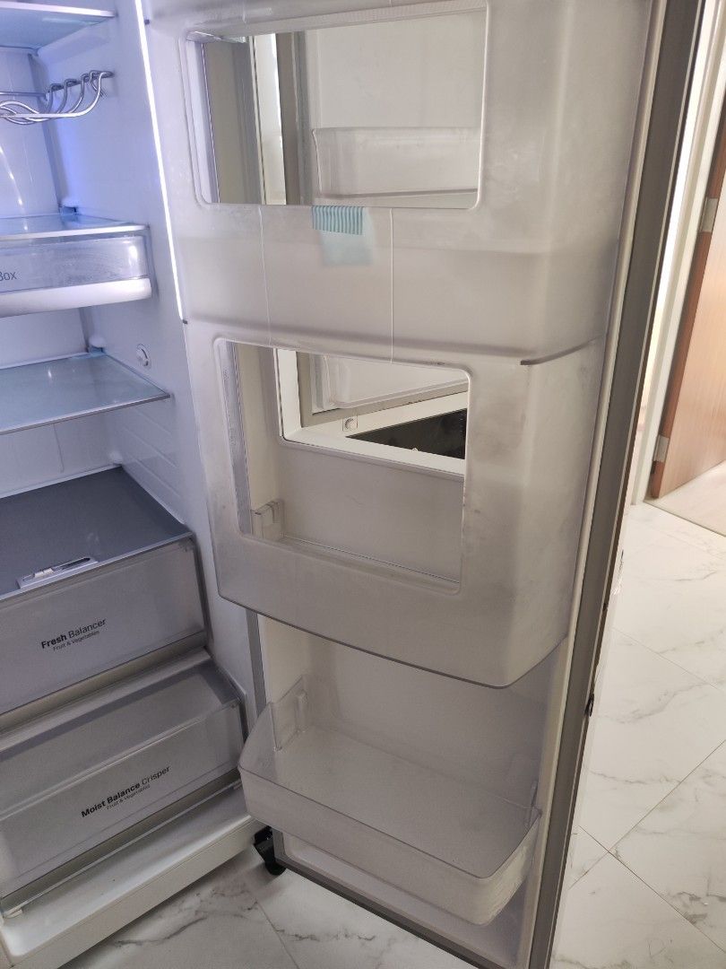 LG 626L Side by Side Fridge, Door in Door, TV & Home Appliances