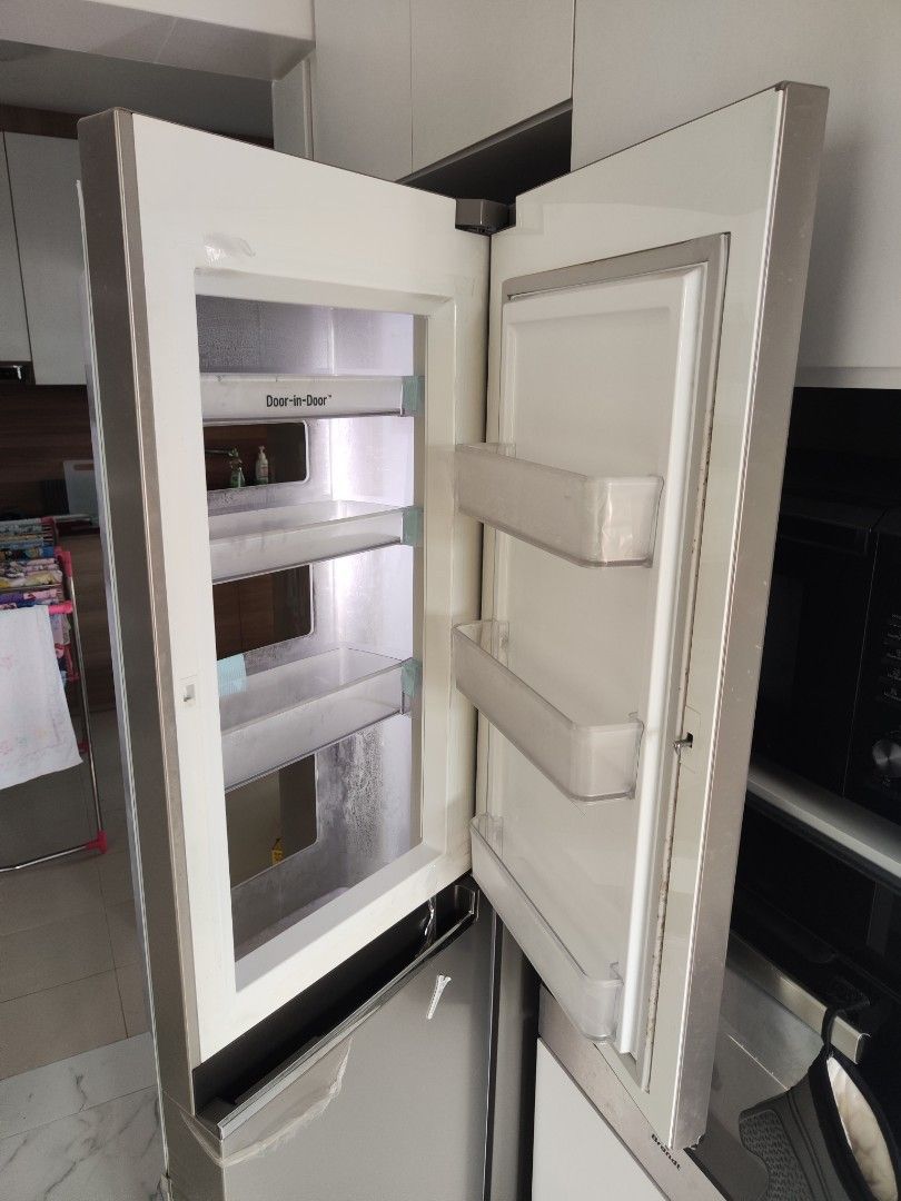 LG 626L Side by Side Fridge, Door in Door, TV & Home Appliances