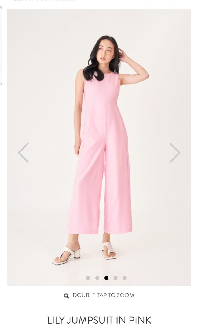 Pink brand jumpsuit cheap