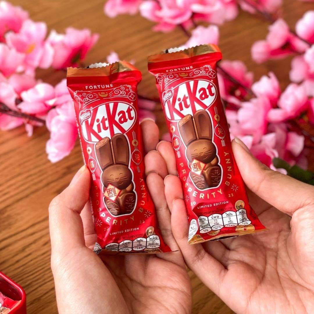 Limited Edition CNY Kit Kat Bunny, Food & Drinks, Local Eats on Carousell