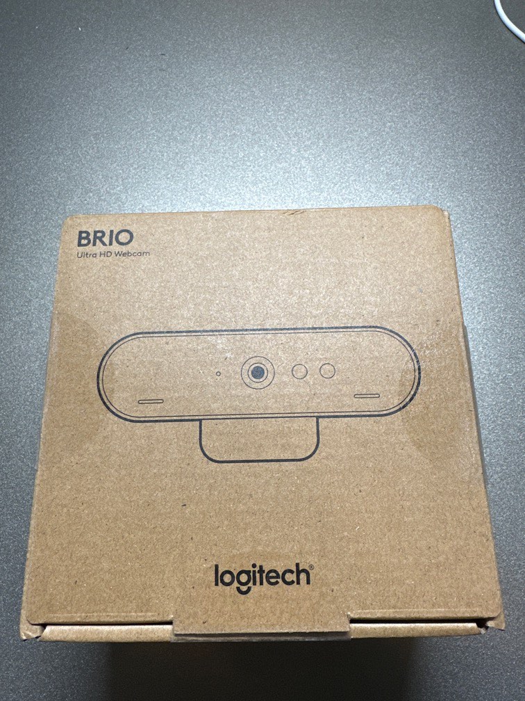 Logitech Brio 4K Windows Hello cam, 電腦＆科技, 電腦周邊及配件, 網絡攝影機 Carousell