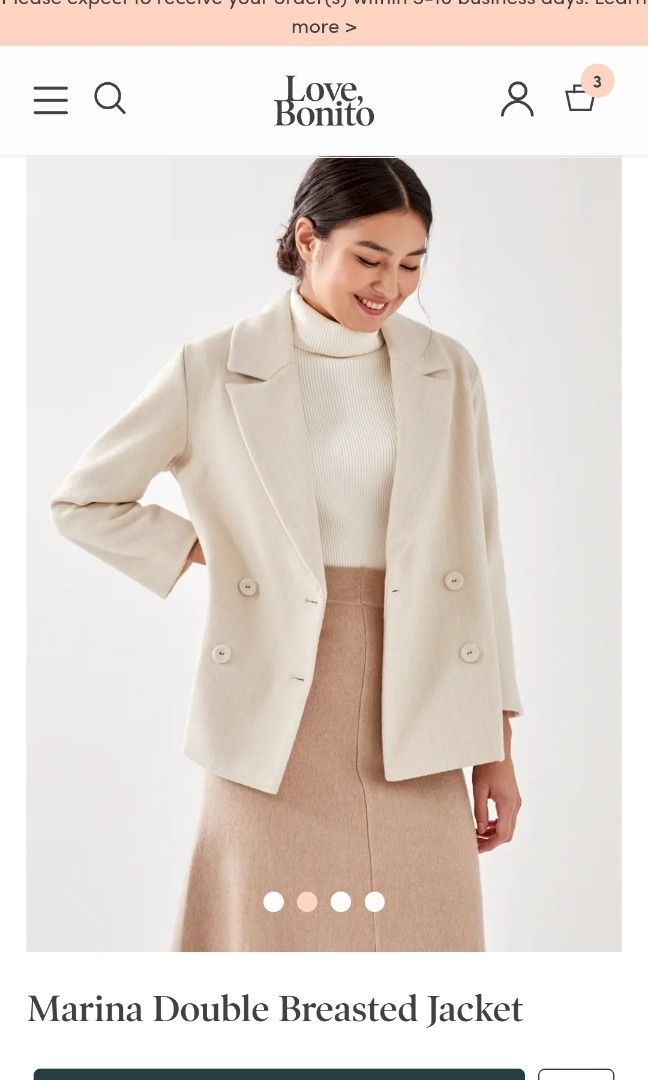 double breasted windbreaker