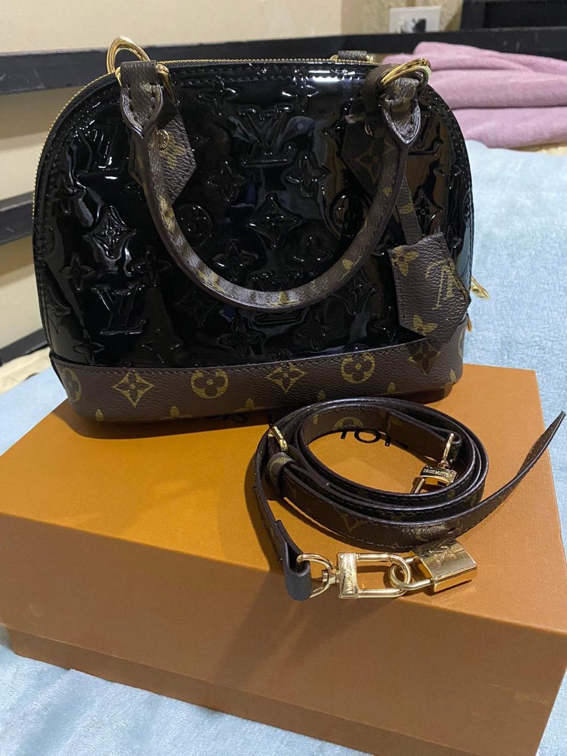 Louis vuitton sales glossy bag