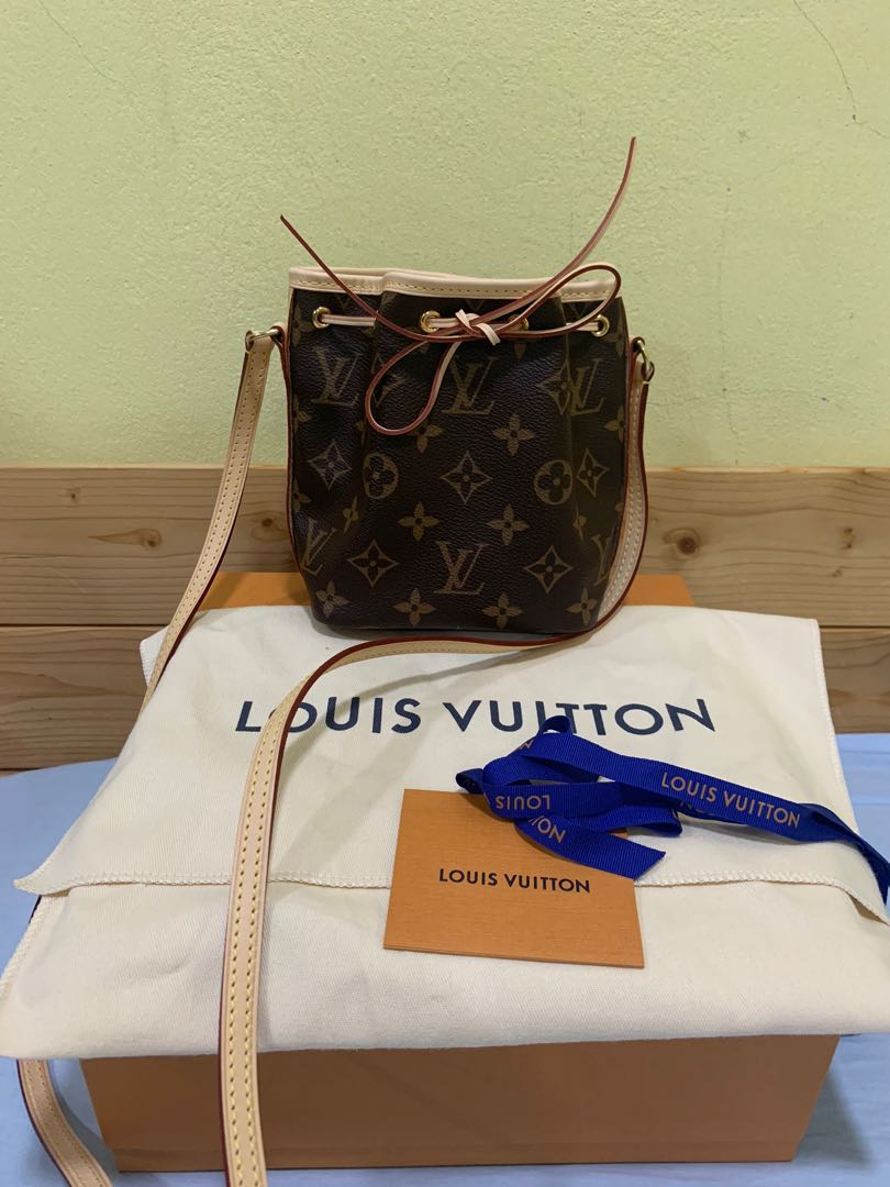 NFS: MODSHOT - LOUIS VUITTON Nano Noe , Luxury, Bags & Wallets on Carousell