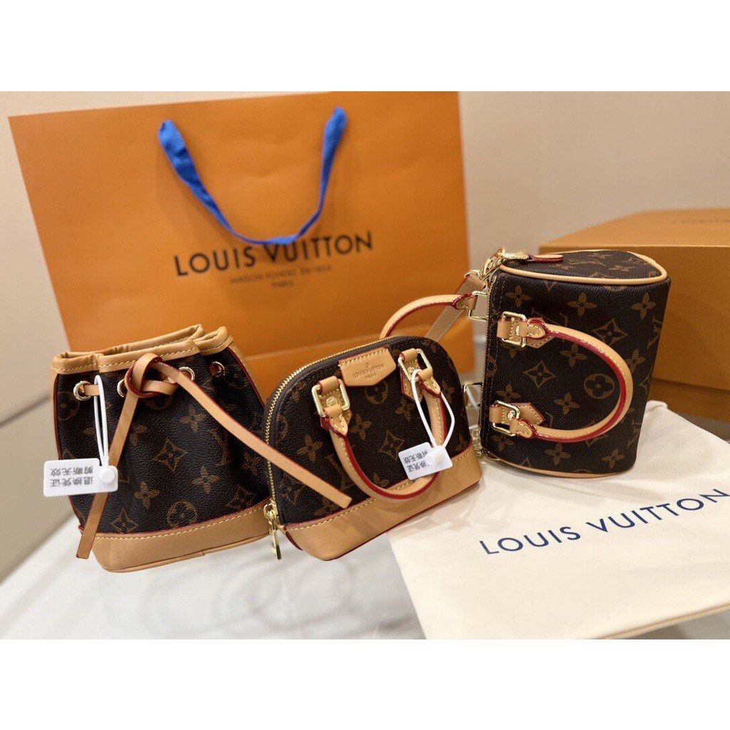 TRIO POUCH LV, Luxury, Bags & Wallets on Carousell