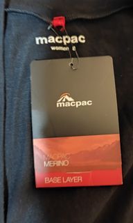 Macpac merino baselayer wrap coverup dress