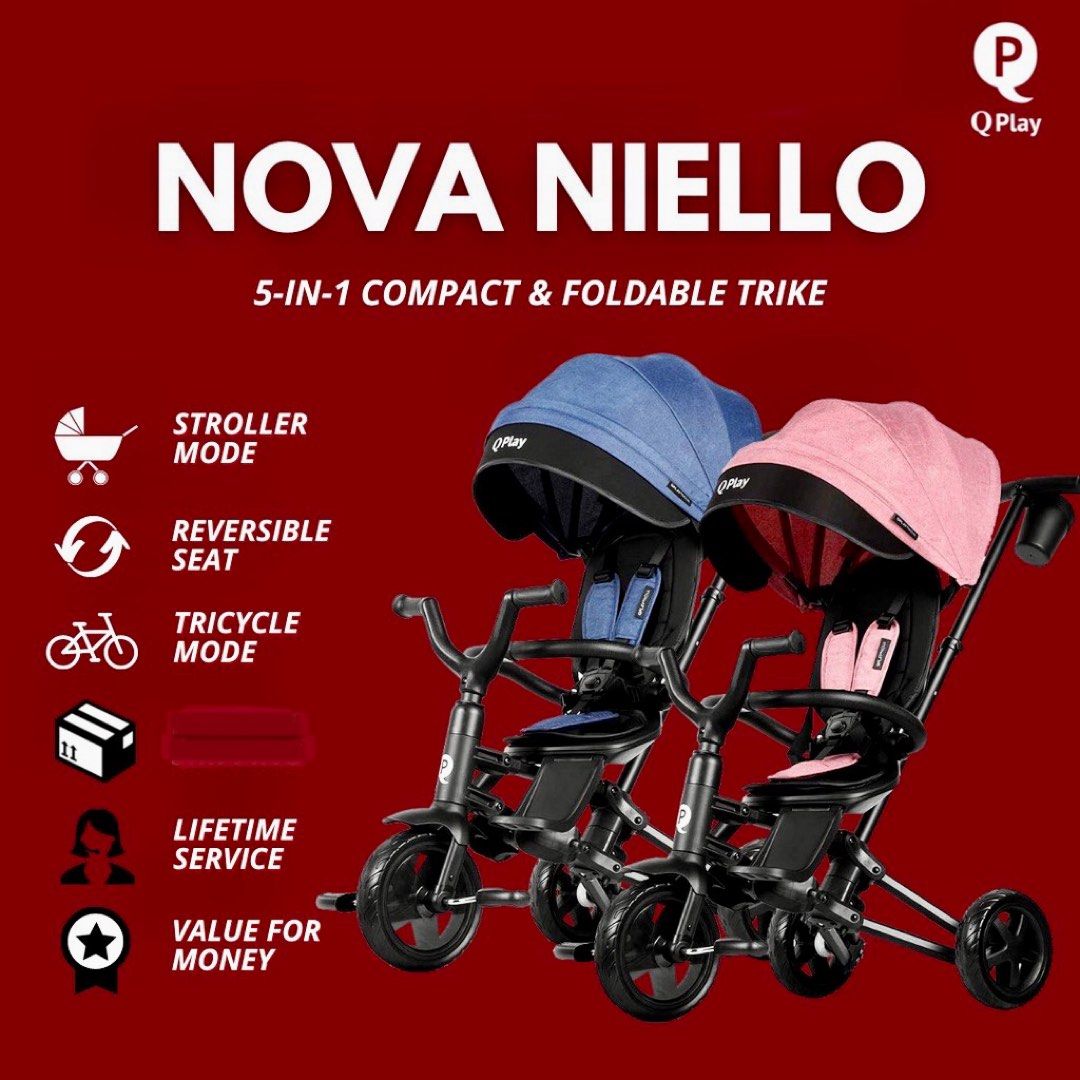 5 in cheap 1 folding trike
