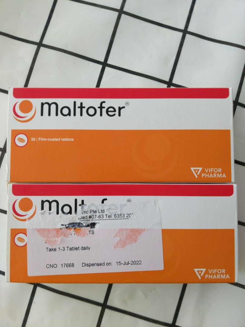 Maltofer Iron Tablets, Health & Nutrition, Medical Supplies & Tools on