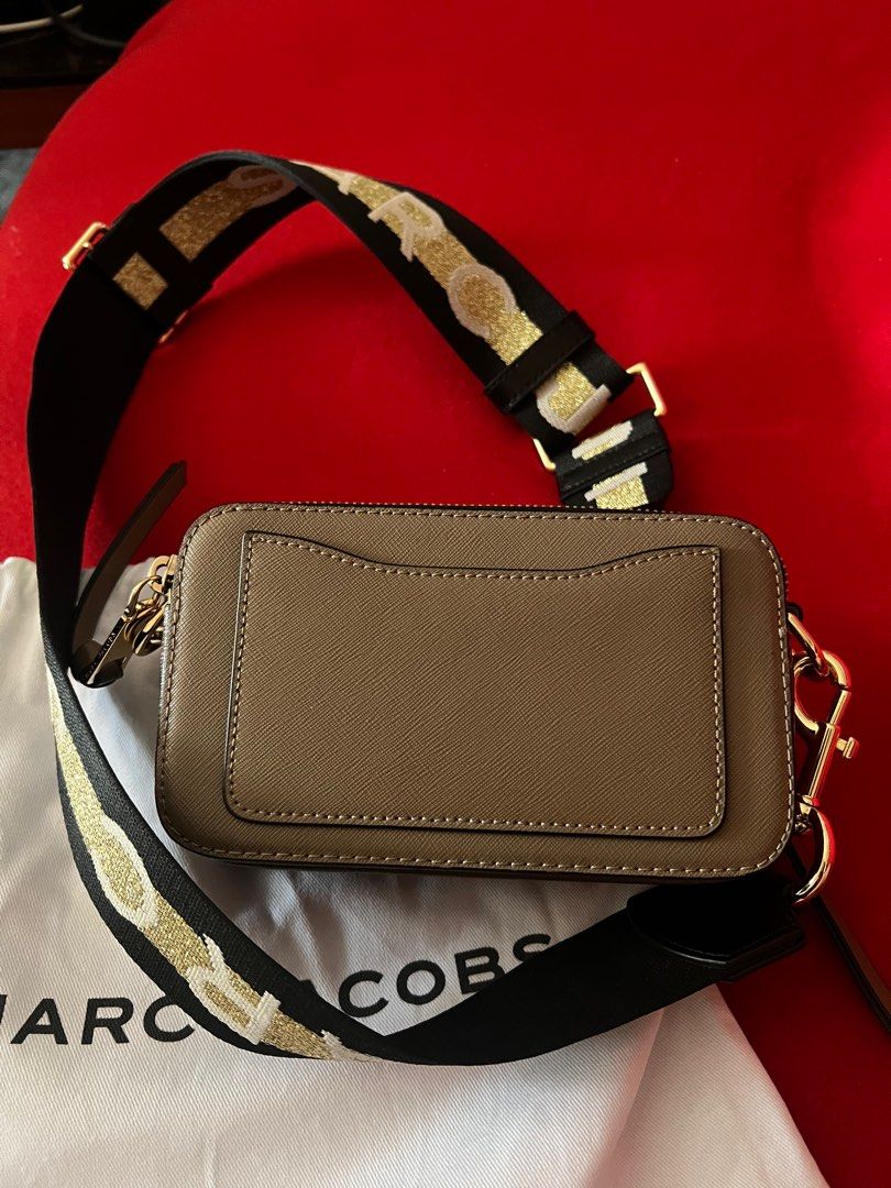 MARC JACOBS SNAPSHOT Crossbody Bag New French Grey Multi RRP $630 $360.00 -  PicClick AU