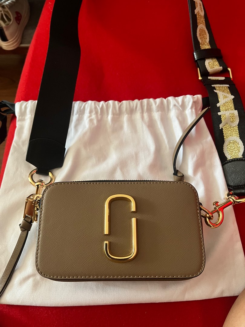 Marc Jacobs Snapshot Camera Bag in French Grey Multi (FIXED PRICE