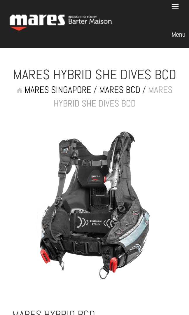 Mares Hybrid She Dives BCD (SM)