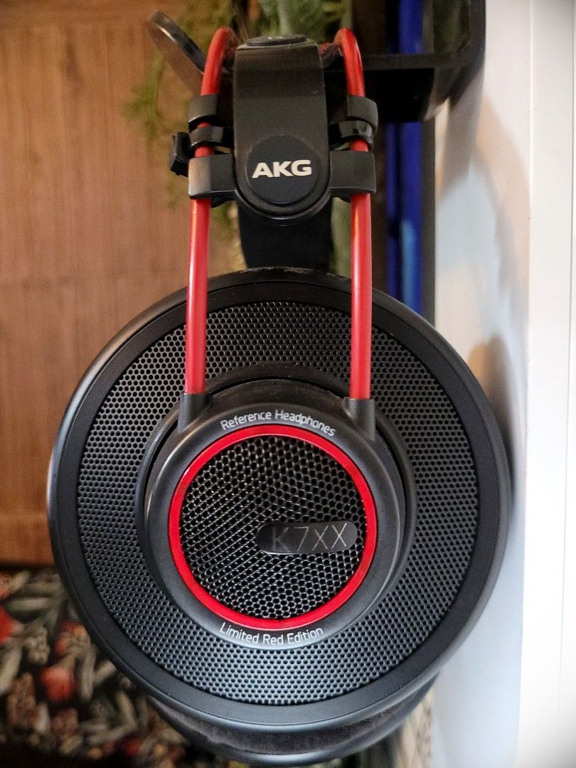 MASSDROP X AKG K7XX RED EDITION, Audio, Headphones  Headsets on Carousell