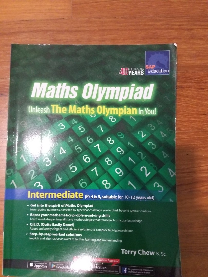 Maths Olympiad, Hobbies & Toys, Books & Magazines, Assessment Books on