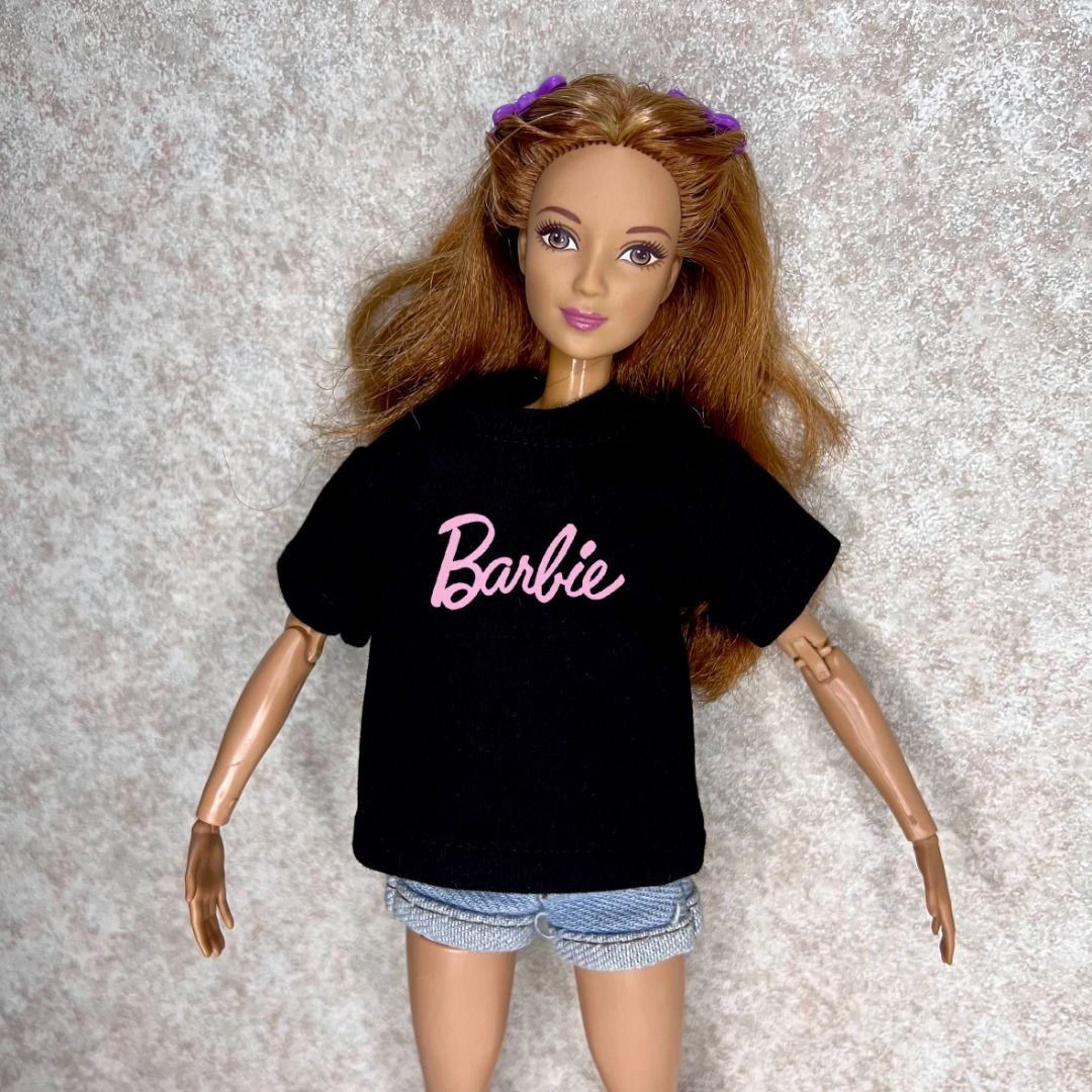 Vintage Barbie Black T-Shirt – Mattel Creations