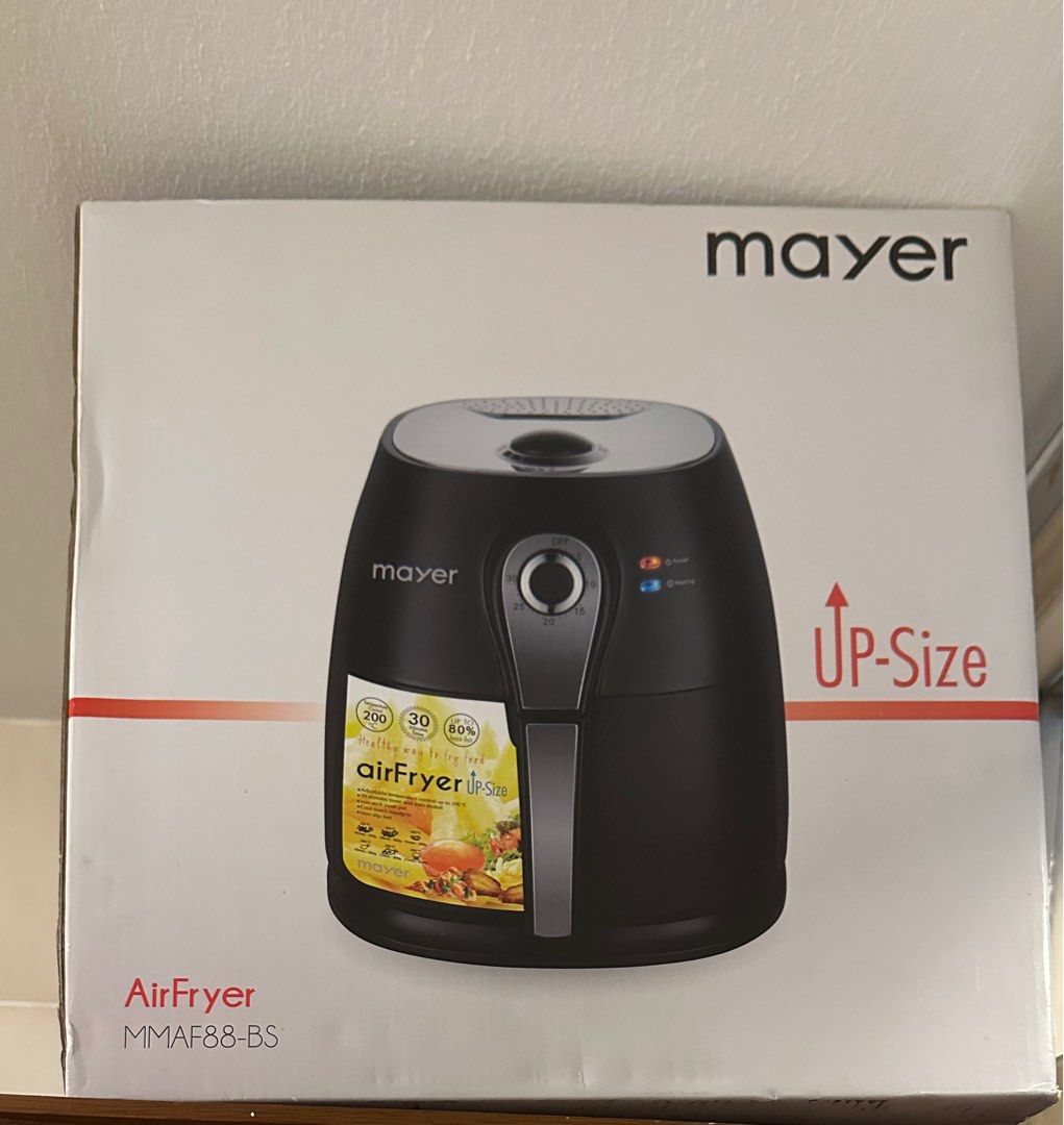 Mayer Air Fryer MMAF88BS, TV & Home Appliances, Kitchen Appliances