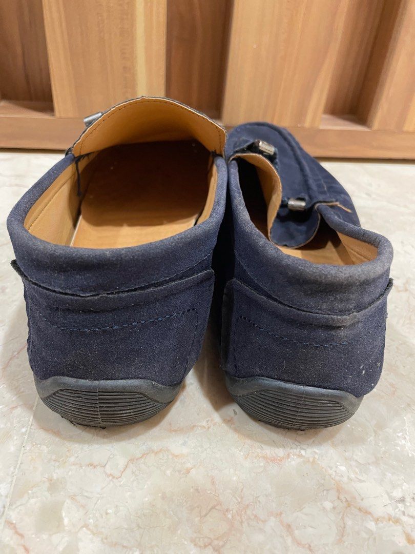 Mens blue canvas shoes shop