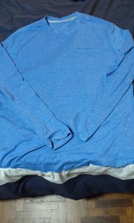 Mens lululemon blue long sleeve t-shirt
