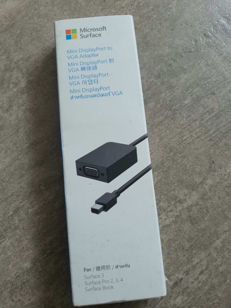 Microsoft surface mini displayport to vga adapter on sale