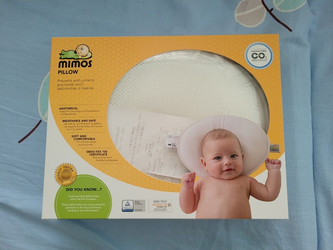 Mimos flathead pillow, Babies & Kids, Baby Nursery & Kids Furniture, Childrens' Beds on Carousell
