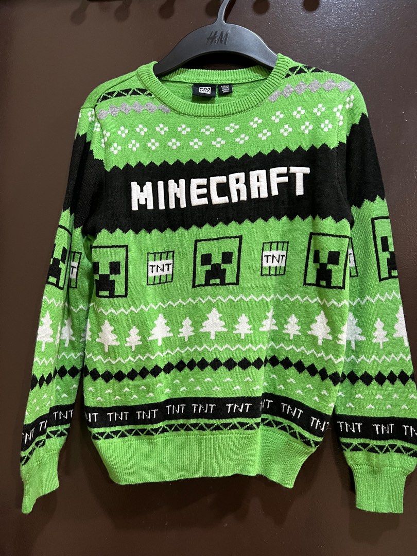 Minecraft sweater Clearance