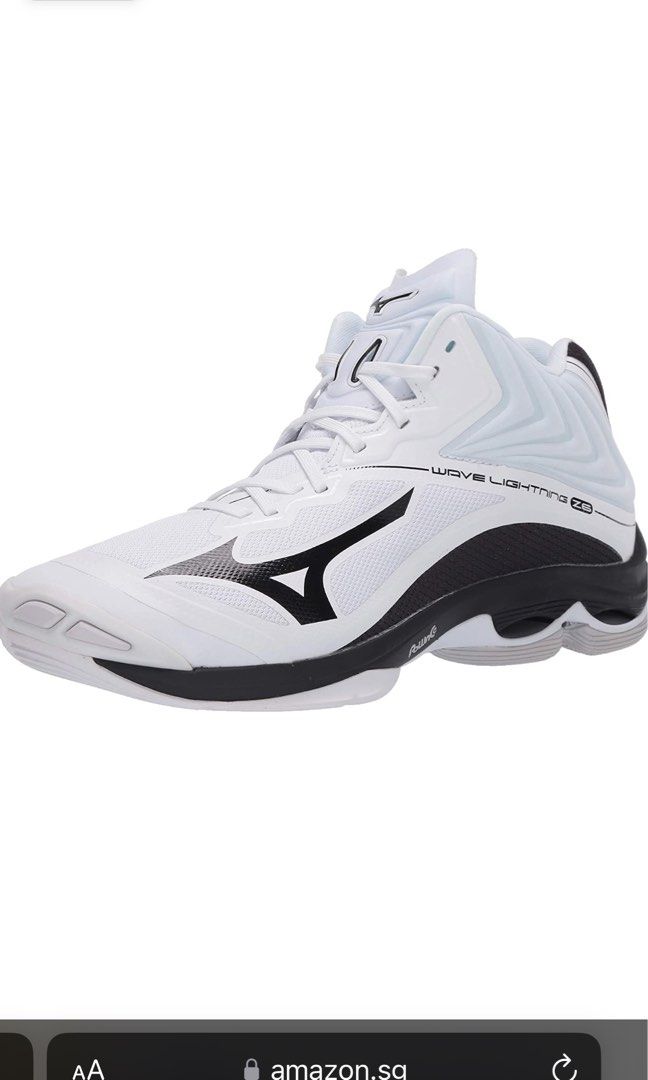 mizuno wave lightning z6 mid volleyball shoe, Women's Fashion, Footwear,  Sneakers on Carousell