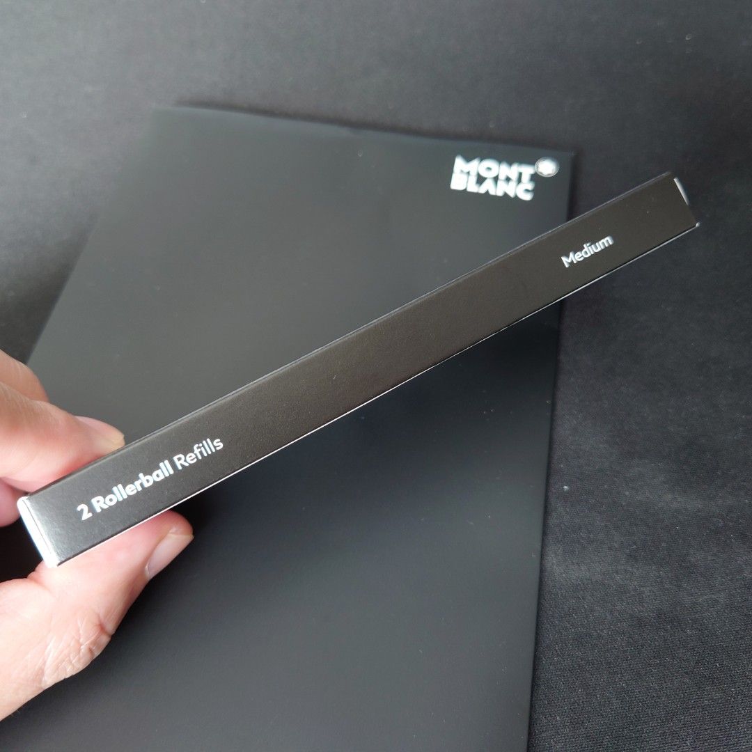 Montblanc Mystery Black Rollerball Refill Medium, Hobbies & Toys ...