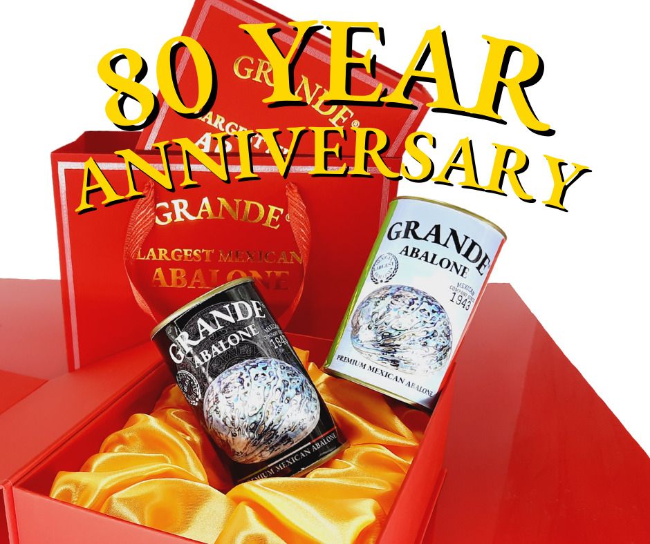 MOST EXPENSIVE ABALONE IN THE WORLD 80th Anniversary Edition 454g/258g