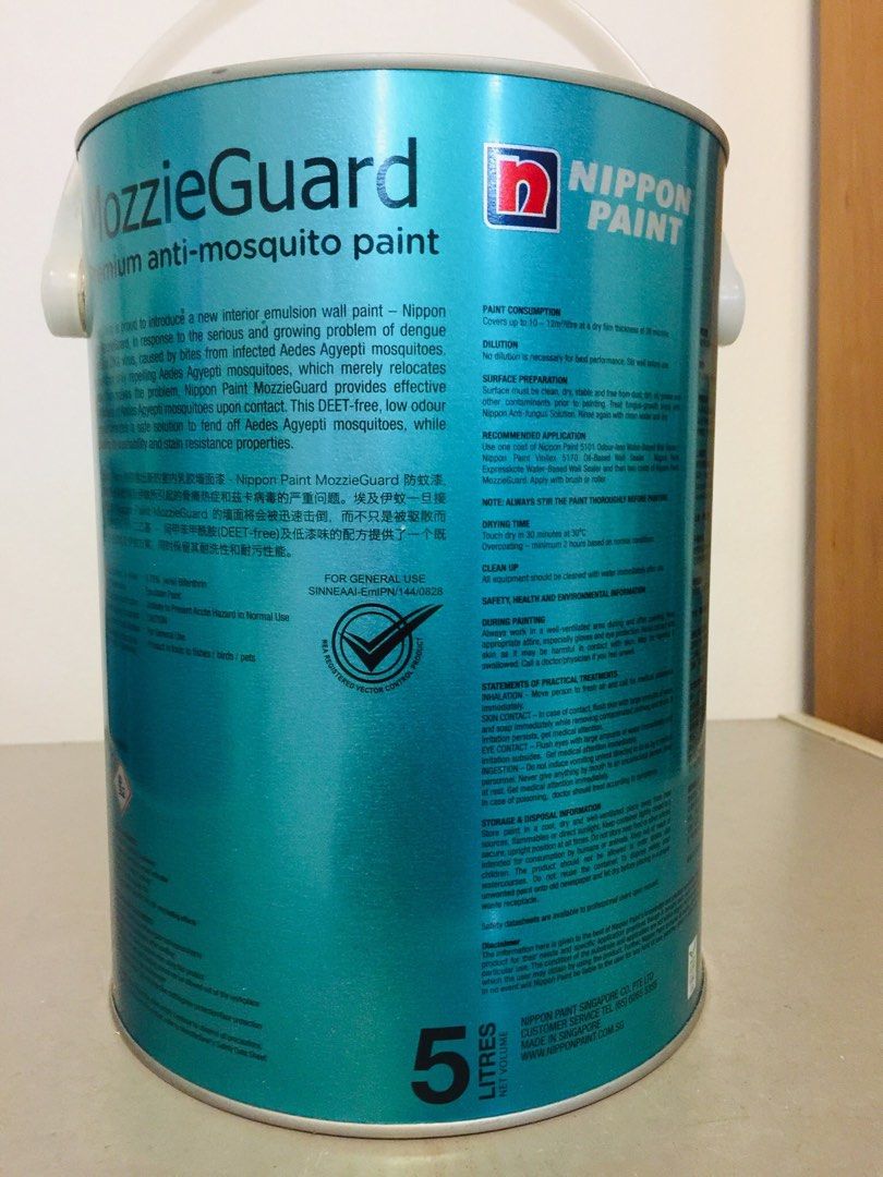 Nippon Mozzieguard paint, Hobbies & Toys, Stationery & Craft, Craft Supplies & Tools on Carousell