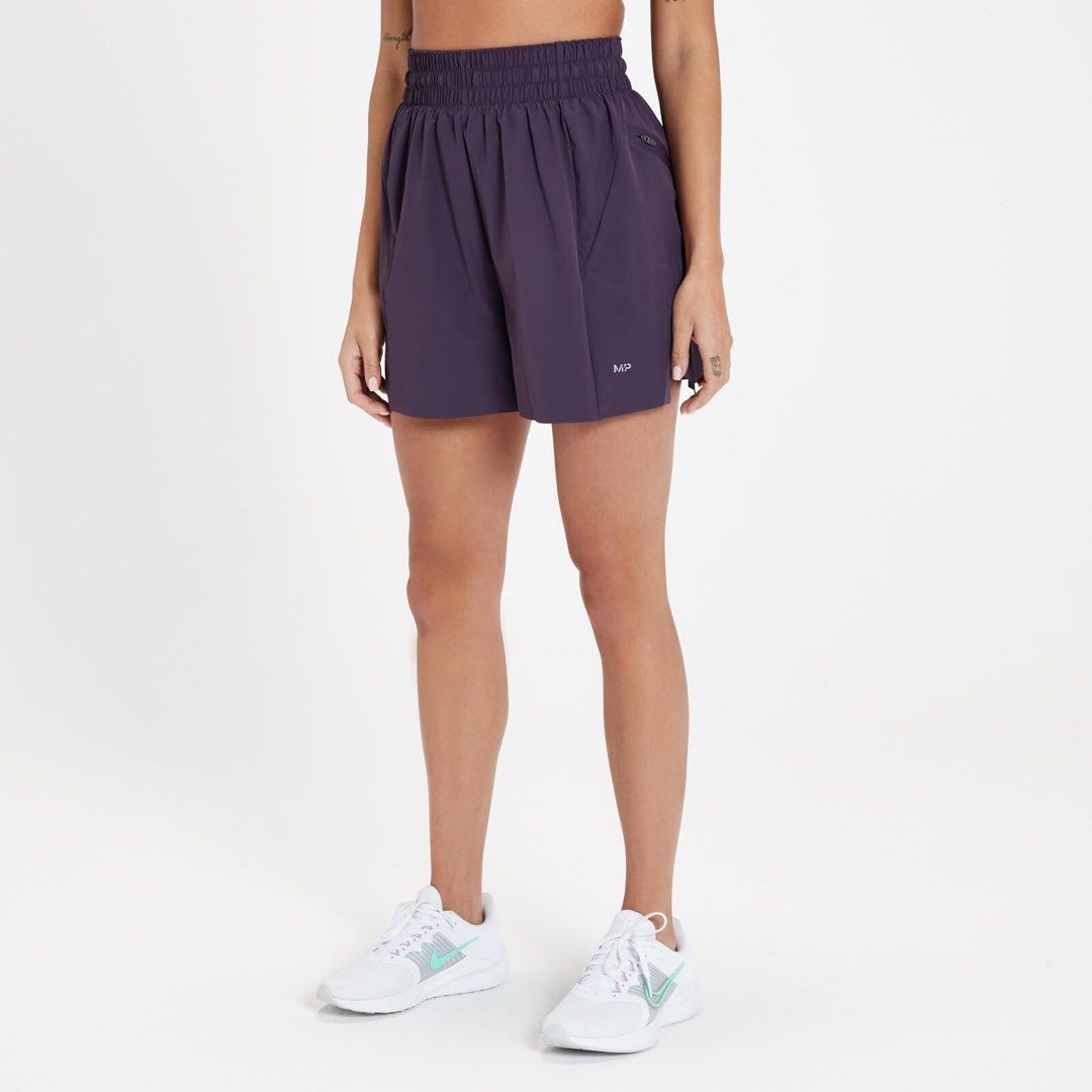 MP Women s Velocity Ultra Reflective Running Shorts PLUM M