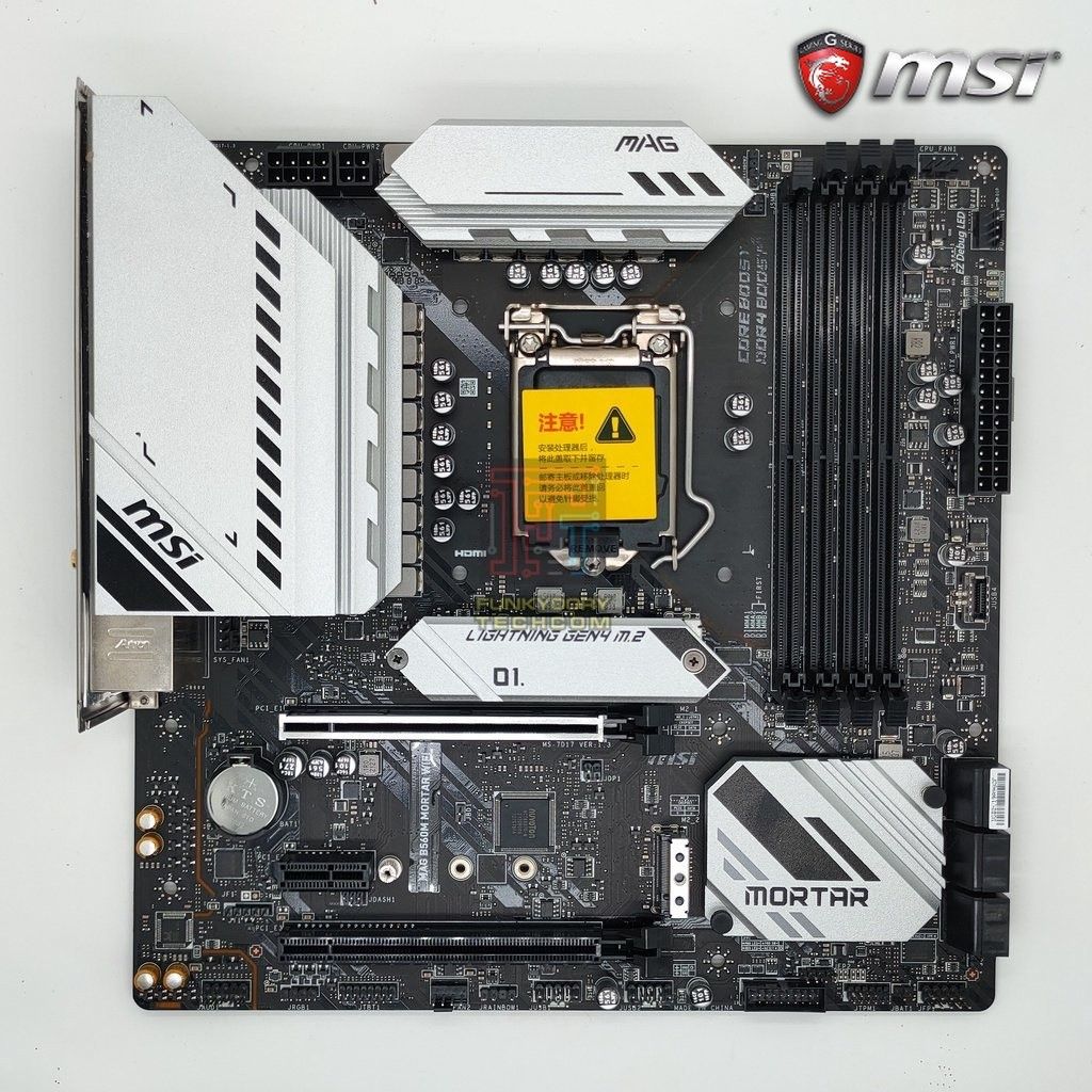 MSI MAG B560M MORTAR WIFI Micro ATX LGA1200(11/12th Gen) Motherboard