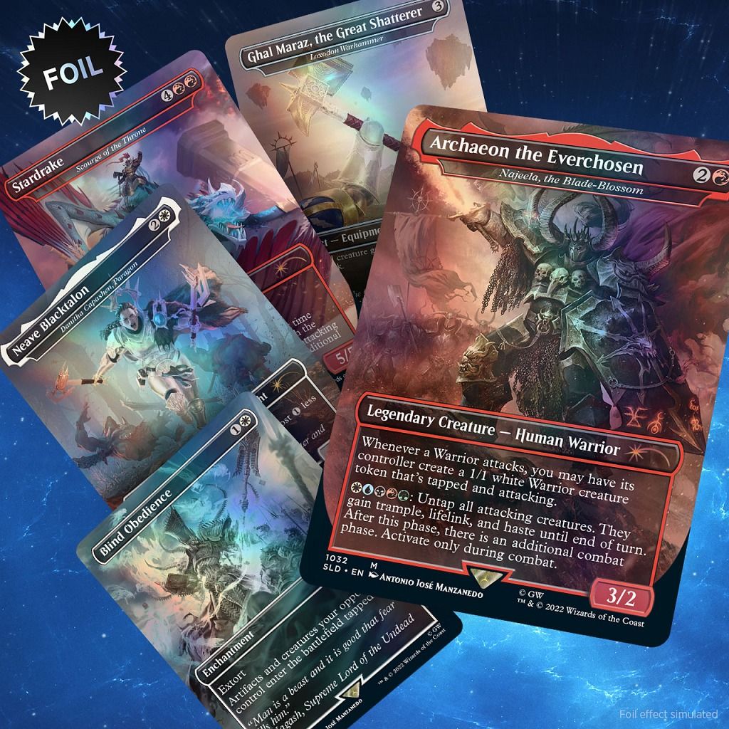 MTG] Secret Lair x Warhammer Age of Sigmar Foil Edition, 興趣及