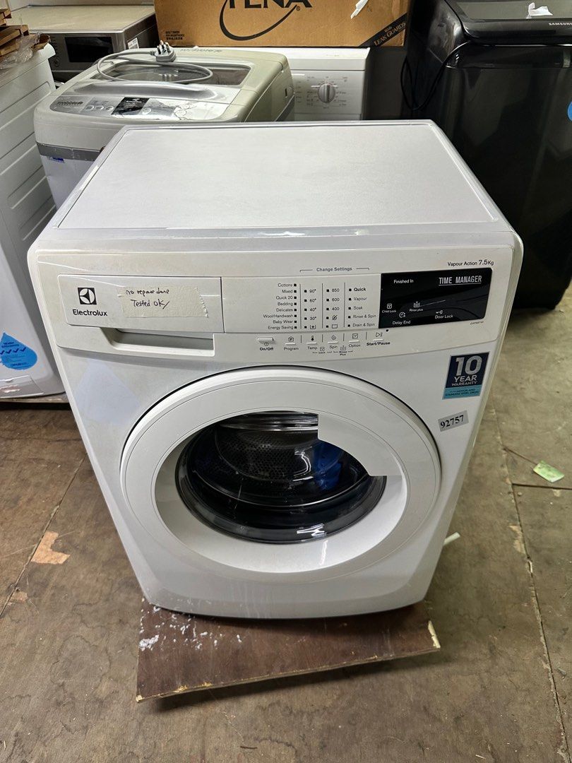 MUST BUY! ELECTROLUX 7.5KG FrontLoader Washing Machine EWF85743 (92757