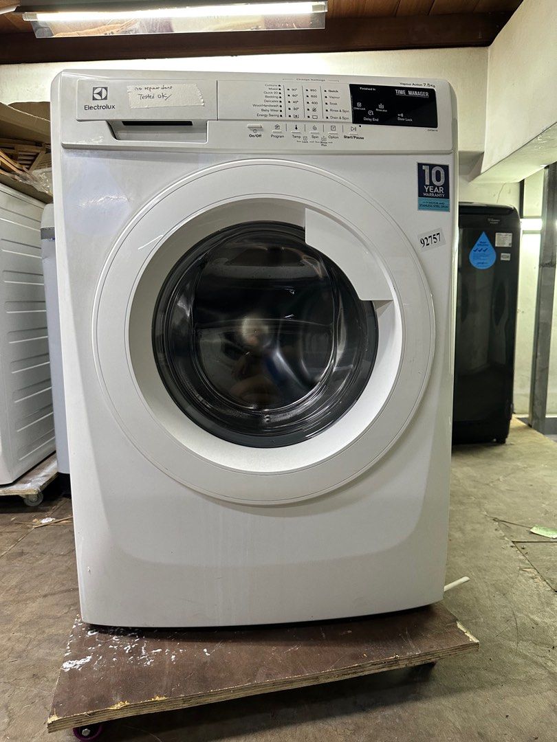 MUST BUY! ELECTROLUX 7.5KG FrontLoader Washing Machine EWF85743 (92757