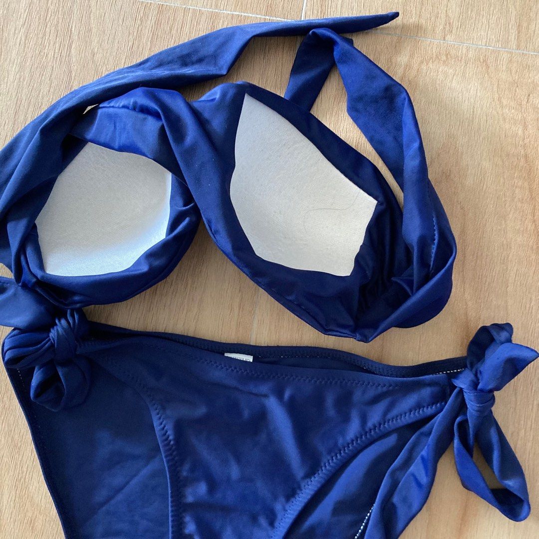 Nautical Anchor Bandeau Bikini Set